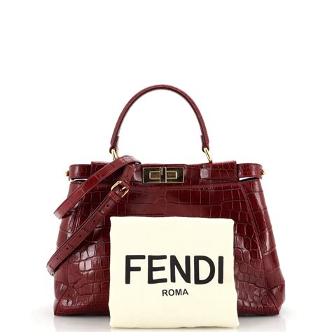 buy fendi peekaboo uk|fendi peekaboo crocodile.